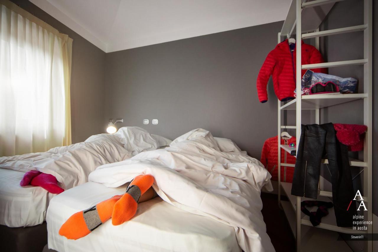 אאוסטה Alp Apartments Ski & Bike - Stevenin11 מראה חיצוני תמונה