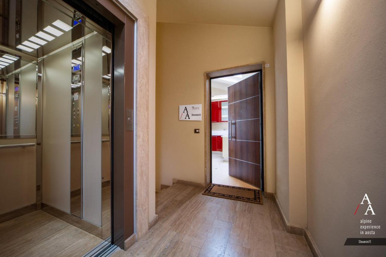אאוסטה Alp Apartments Ski & Bike - Stevenin11 מראה חיצוני תמונה