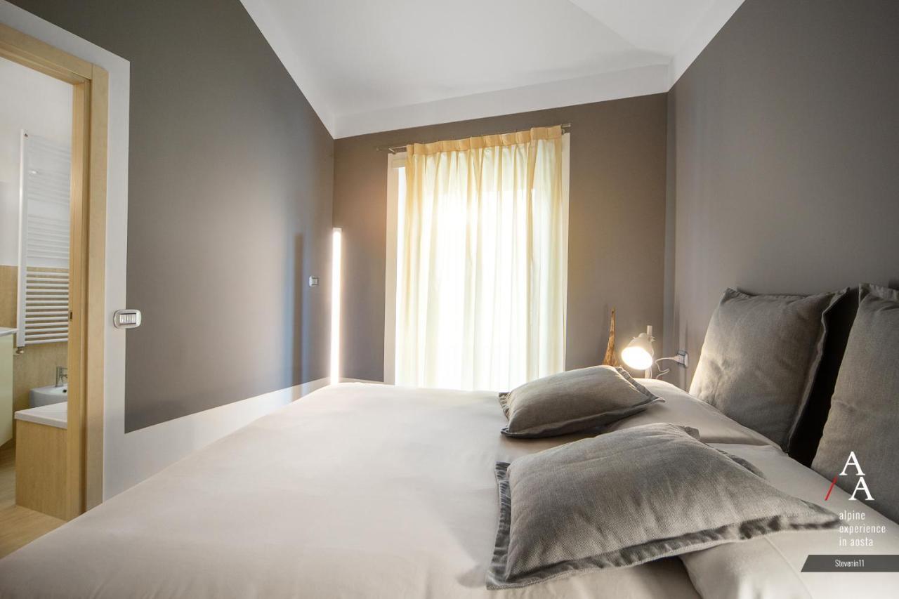 אאוסטה Alp Apartments Ski & Bike - Stevenin11 מראה חיצוני תמונה